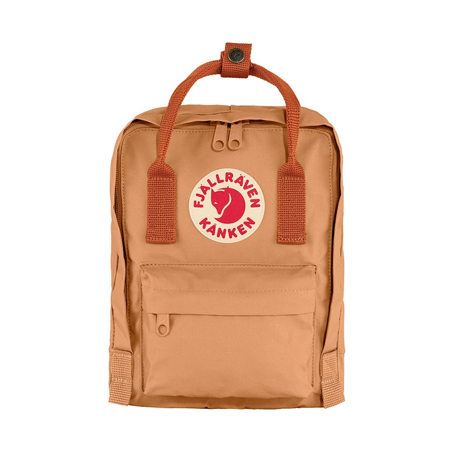 Fjallraven Kanken Mini Backpack Peach Sand/Terracotta Brown Peach Sand/Terracotta Brown