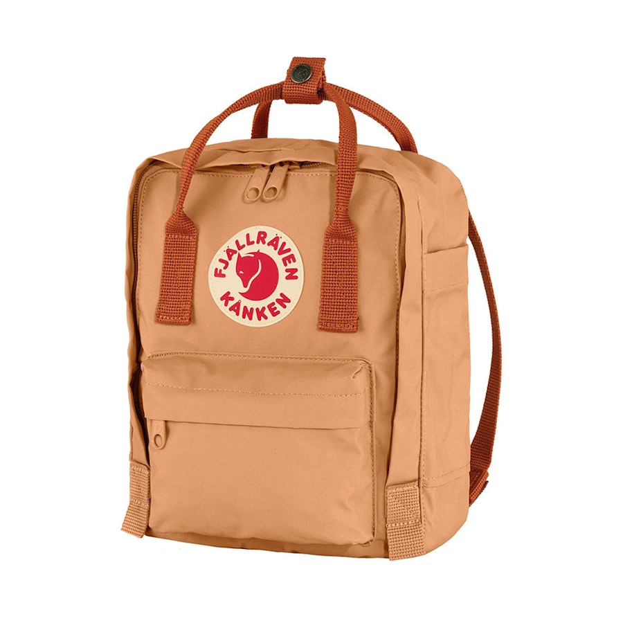Fjallraven Kanken Mini Backpack Peach Sand/Terracotta Brown Peach Sand/Terracotta Brown