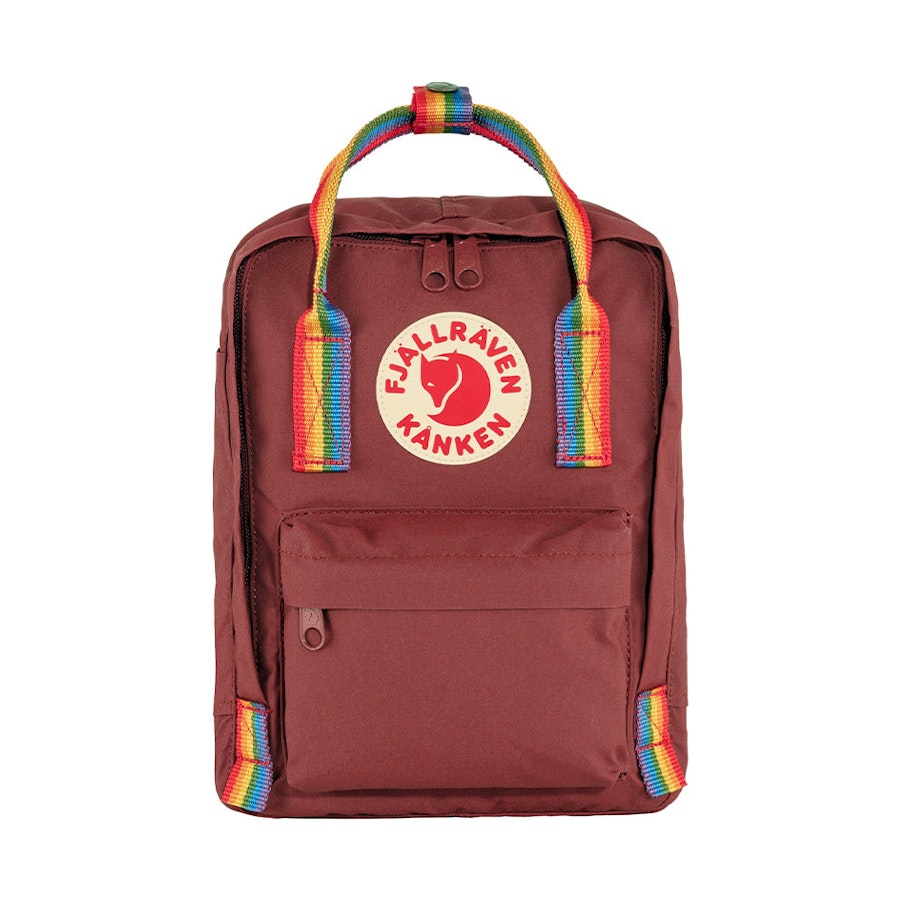 Fjallraven Kanken Mini Backpack Rainbox/Ox Red Rainbox/Ox Red