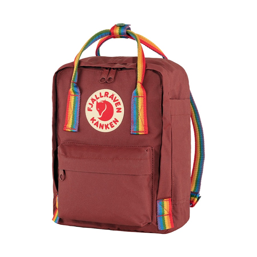 Fjallraven Kanken Mini Backpack Rainbox/Ox Red Rainbox/Ox Red