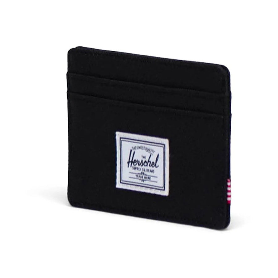 Herschel Charlie RFID Credit Card Holder Black Black
