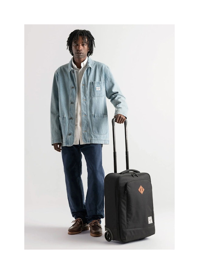 Herschel Heritage 52cm Softside Carry-On Suitcase Black Black