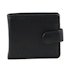 Milleni Alonzo Men's Leather RFID Wallet Black