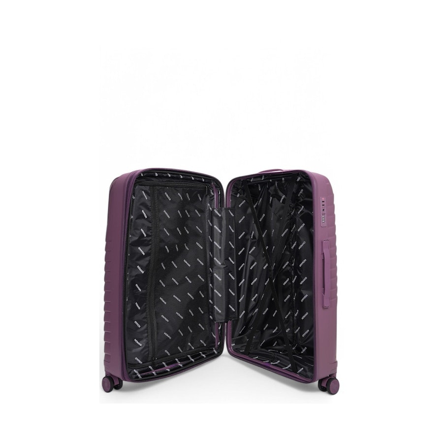 Nomad Journey 56cm & 75cm Hardside Luggage Set Purple Purple