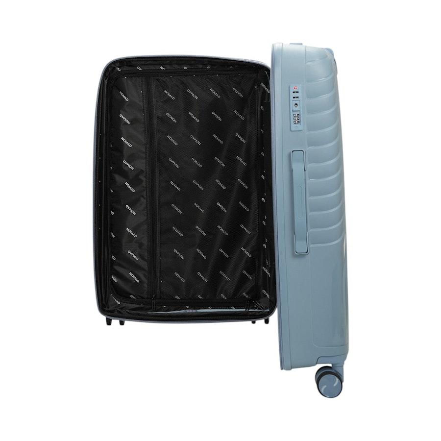 Nomad Journey 56cm & 75cm Hardside Luggage Set Steel Blue Steel Blue