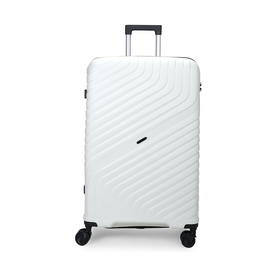 Nomad Journey 56cm & 75cm Hardside Luggage Set White White