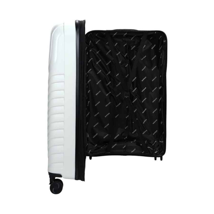 Nomad Journey 56cm & 75cm Hardside Luggage Set White White