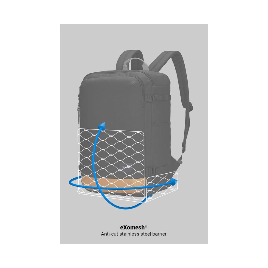 Pacsafe GO 34L Anti-Theft Recycled Carry-On Backpack Fresh Mint Fresh Mint