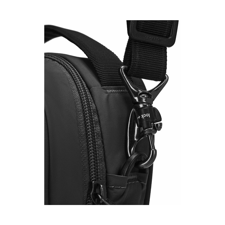 Pacsafe LS100 Anti-Theft Crossbody Bag Black Black