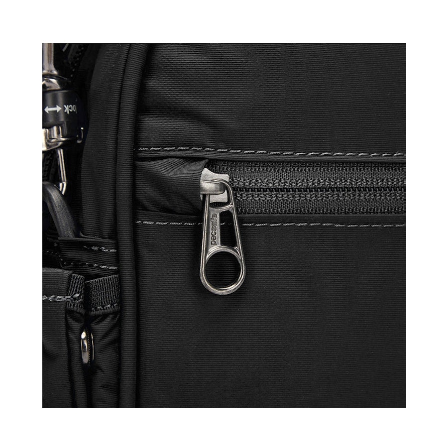Pacsafe LS200 Anti-Theft Crossbody Bag Black Black