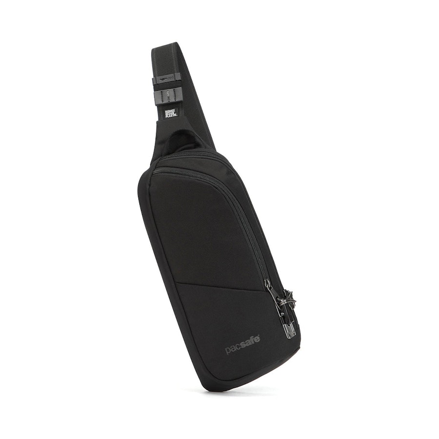 Pacsafe V Anti-Theft Action Sling Pack Jet Black Jet Black