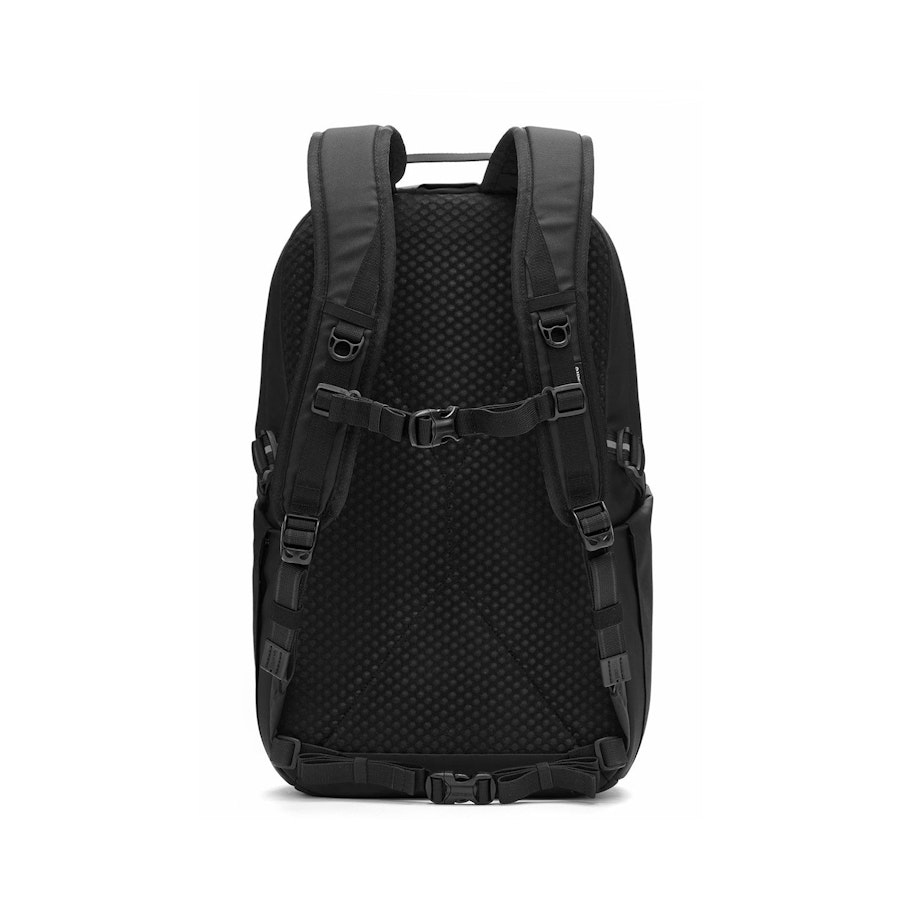 Pacsafe Vibe 25L Anti-Theft Backpack Jet Black Jet Black