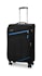 Pierre Cardin Caspienne 68cm Softside Checked Suitcase Black