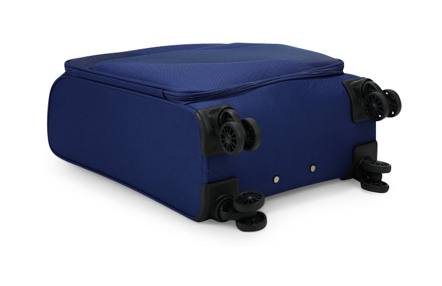 Pierre Cardin Costa 55cm Softside Carry-On Suitcase Navy Navy