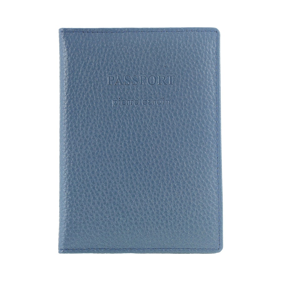 Pierre Cardin Orla Leather Passport Wallet Cover Pearl Pearl