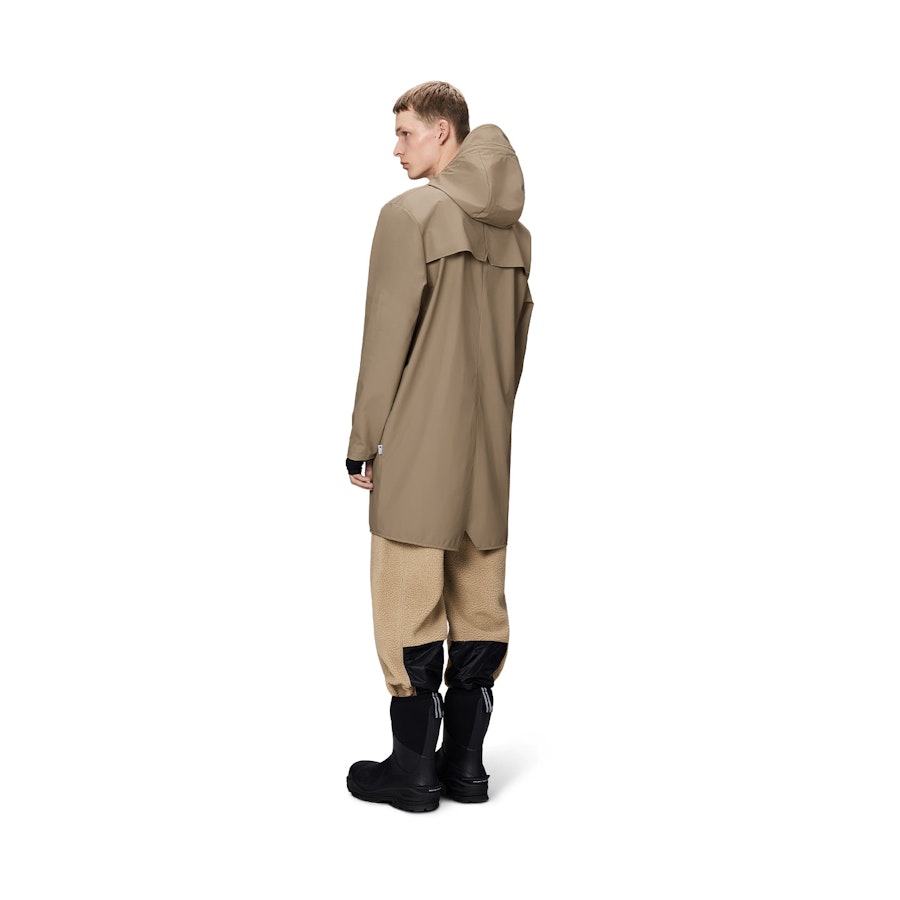 Rains Long Jacket Beige XL