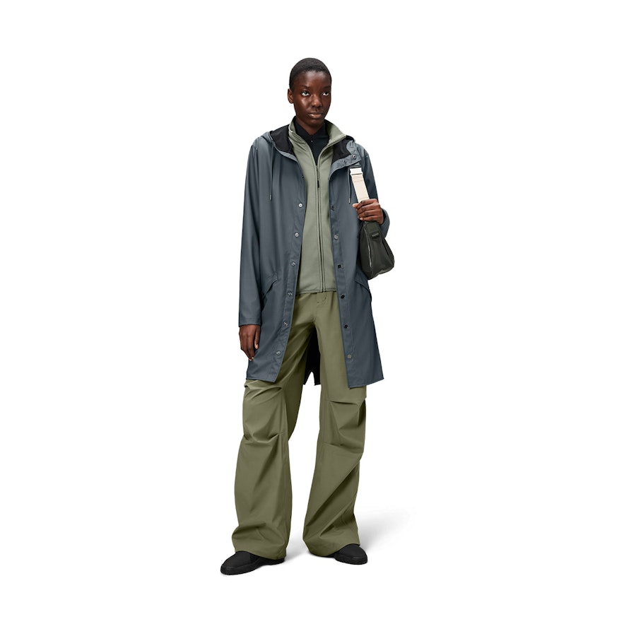 Rains Long Jacket Lagoon S