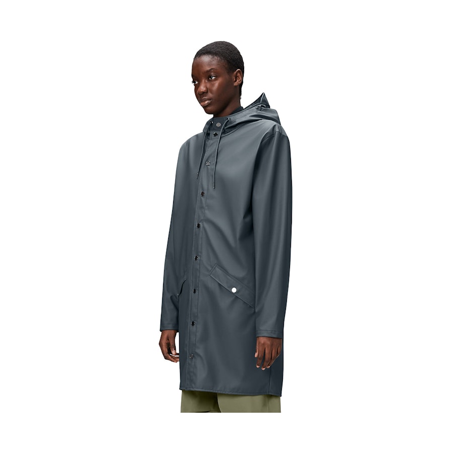 Rains Long Jacket Lagoon S