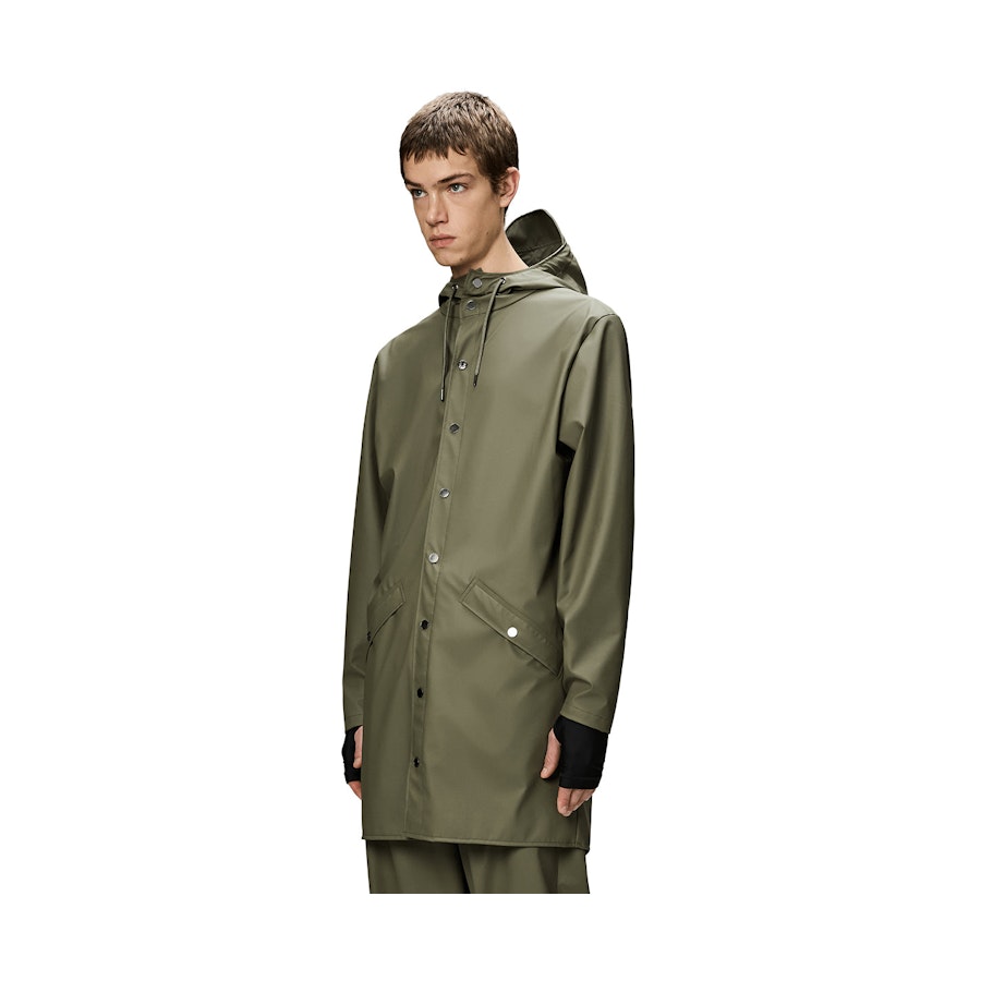 Rains Long Jacket Marsh XL