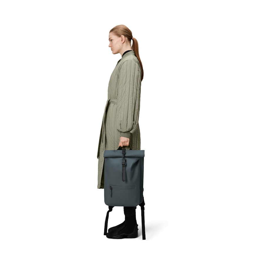 Rains Rolltop Rucksack Lagoon Lagoon