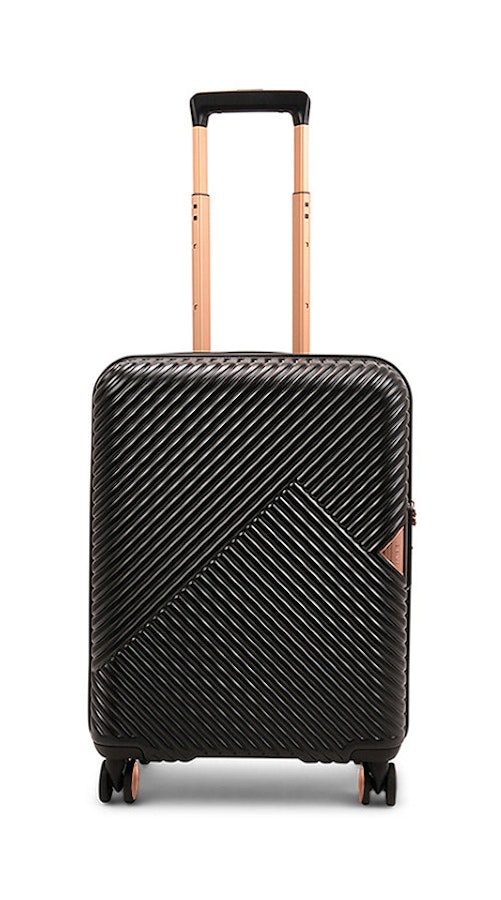 Saben Going Places 55cm Carry-On Hardside Suitcase Black Black