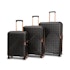 Saben Going Places 55cm, 66cm & 76cm Hardside Luggage Set Black