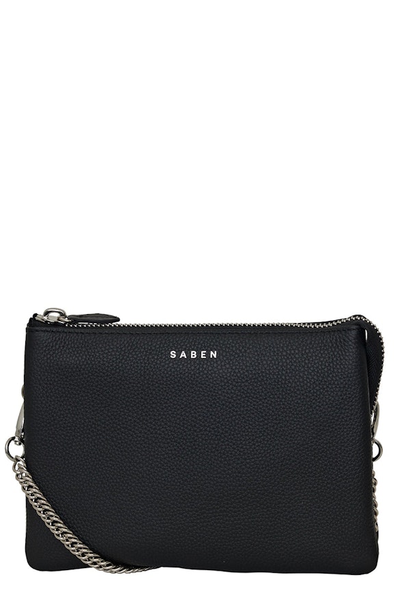 Lily Chain Crossbody Small Leather Bag by Saben Online, THE ICONIC
