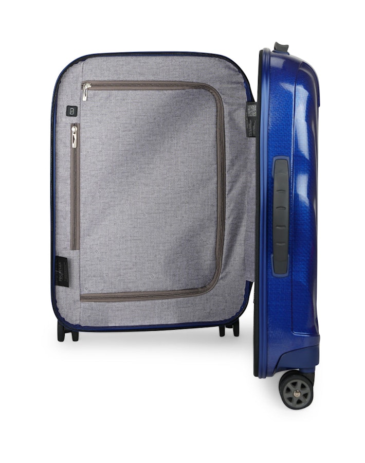 Samsonite C-Lite 55cm CURV Carry-On Suitcase Deep Blue Deep Blue