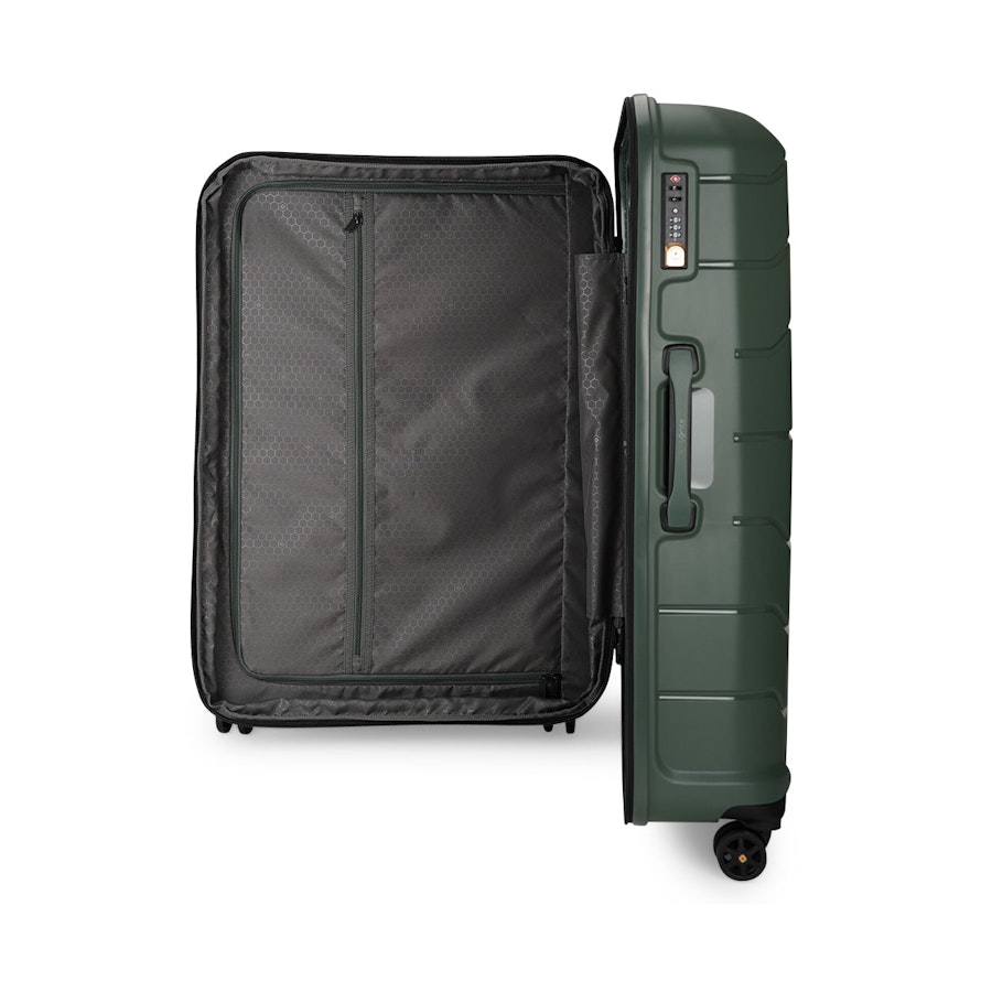 Samsonite Oc2lite 81cm Hardside Checked Suitcase Urban Green Urban Green