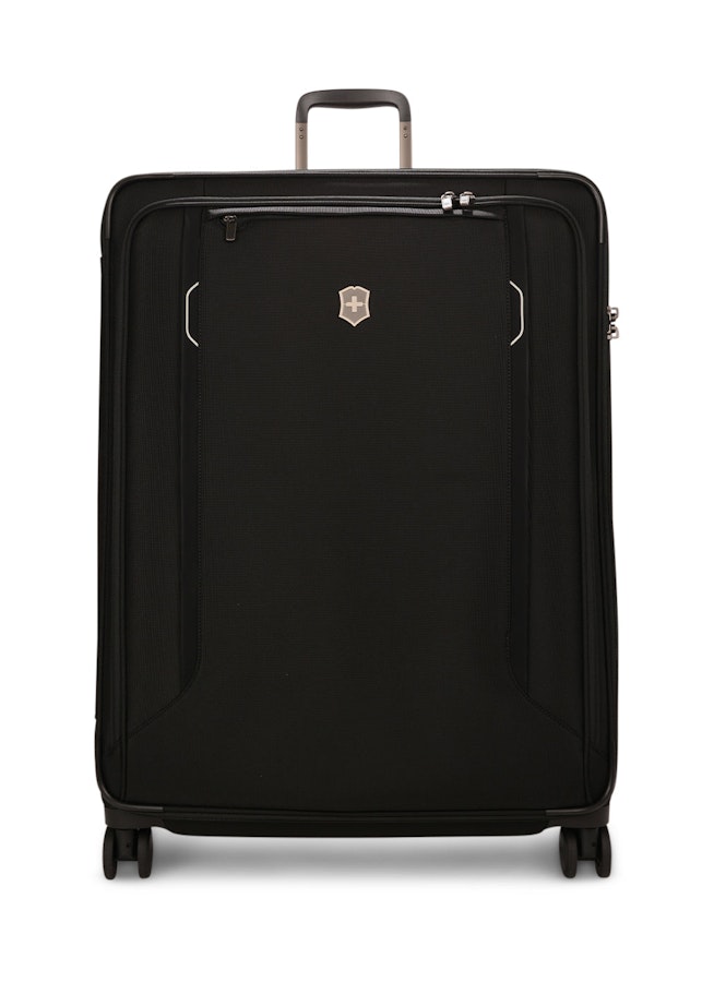 Victorinox Werks Traveler 6.0 79cm Softside Checked Suitcase Black Black