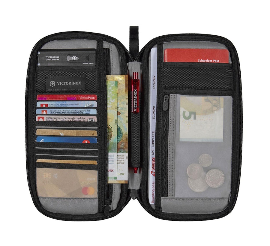 Victorinox Travel Accessories 5.0 Organiser with RFID Protection Black Black