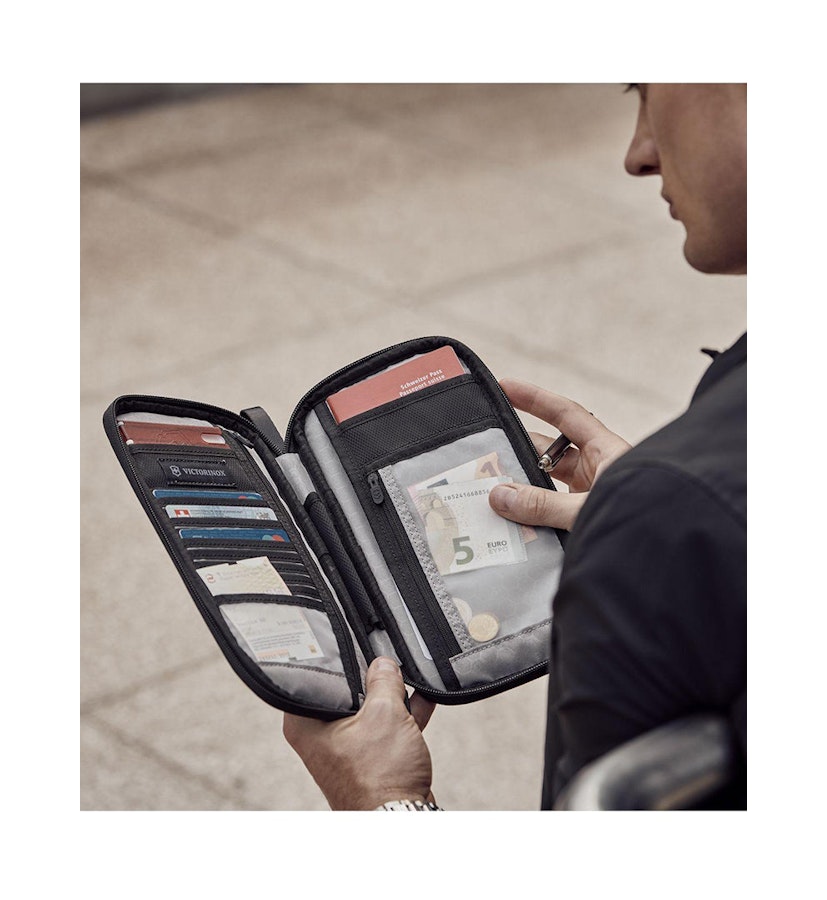 Victorinox Travel Accessories 5.0 Organiser with RFID Protection Black Black