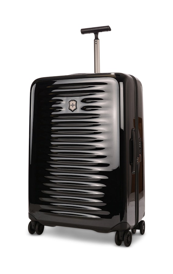 Victorinox Airox 69cm Hardside Checked Suitcase Black Black