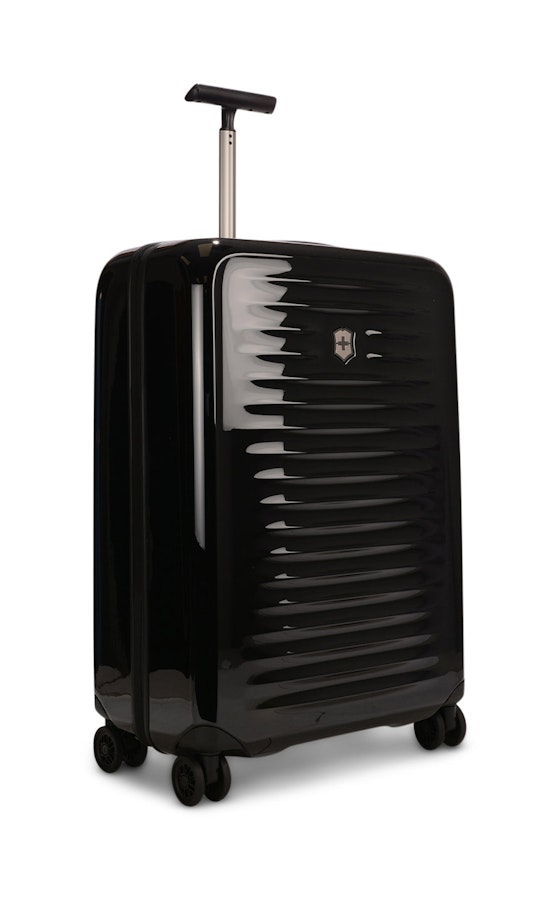 Victorinox Airox 69cm Hardside Checked Suitcase Black Black