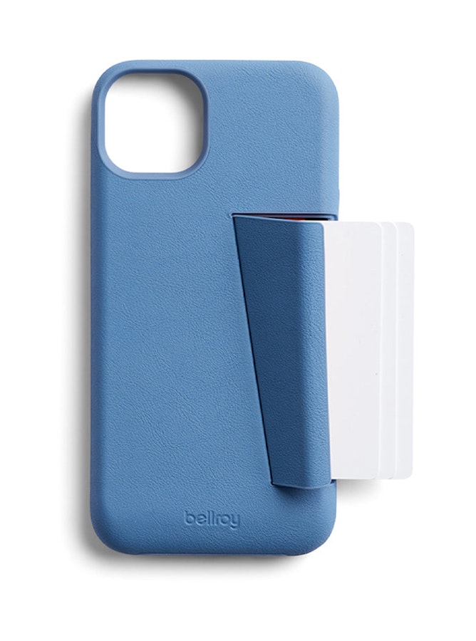 Bellroy iPhone 14 Plus Phone Case - 3 Card Blue Daze Blue Daze