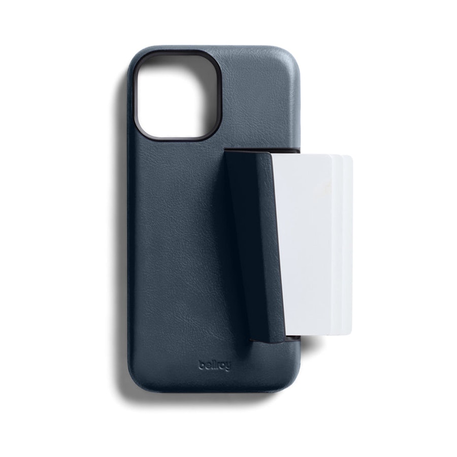 Bellroy iPhone 13 Pro Max Phone Case - 3 Card Basalt Basalt