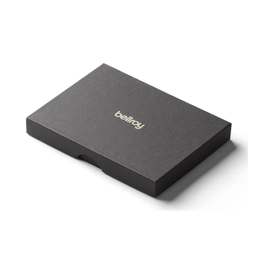 Bellroy Card Sleeve Charcoal Cobalt Charcoal Cobalt