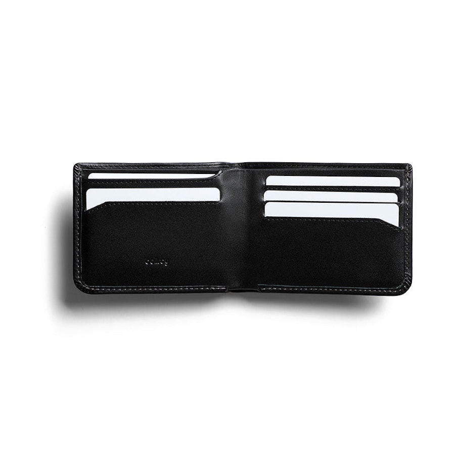 Bellroy RFID Hide & Seek LO Leather Wallet Black Black