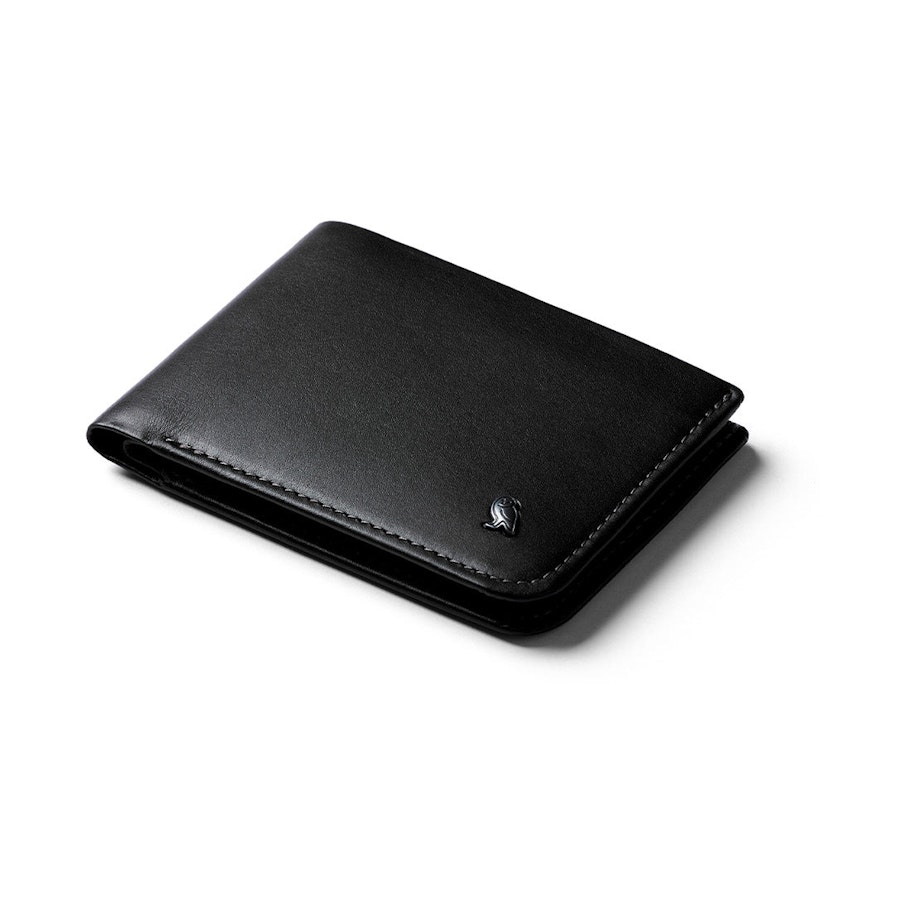 Bellroy RFID Hide & Seek LO Leather Wallet Black Black