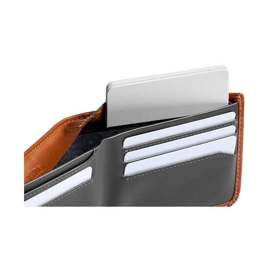 Bellroy RFID Hide & Seek LO Leather Wallet Caramel Caramel