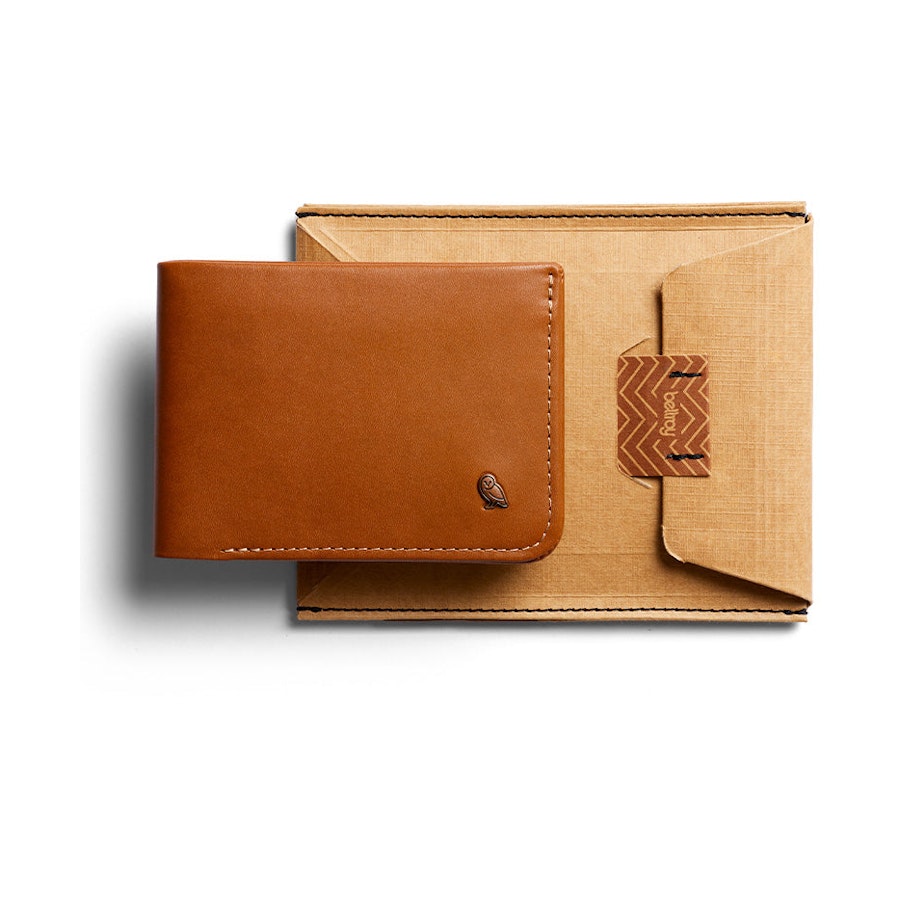 Bellroy RFID Hide & Seek LO Leather Wallet Caramel Caramel