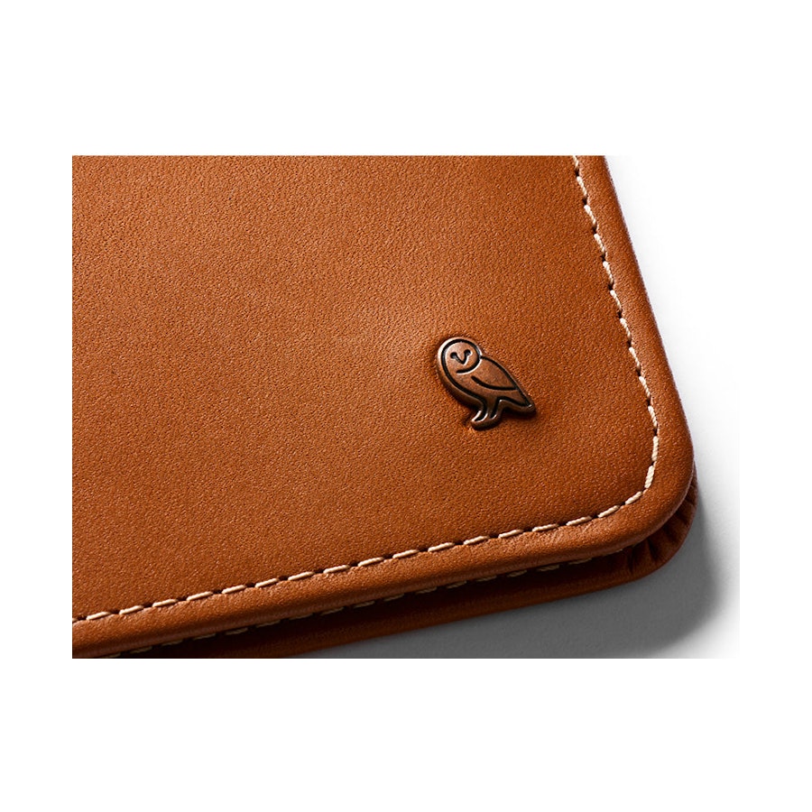 Bellroy RFID Hide & Seek LO Leather Wallet Caramel Caramel