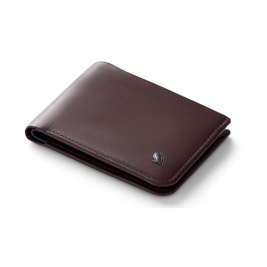 Bellroy RFID Hide & Seek LO Leather Wallet Deep Plum Deep Plum