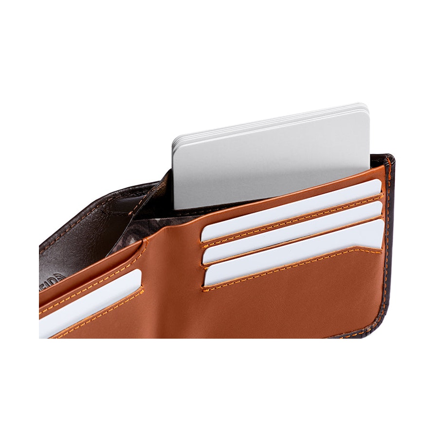 Bellroy RFID Hide & Seek LO Leather Wallet Java Java