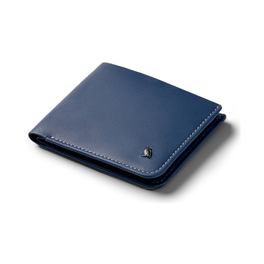 Bellroy RFID Hide & Seek HI Leather Wallet Marine Blue Marine Blue