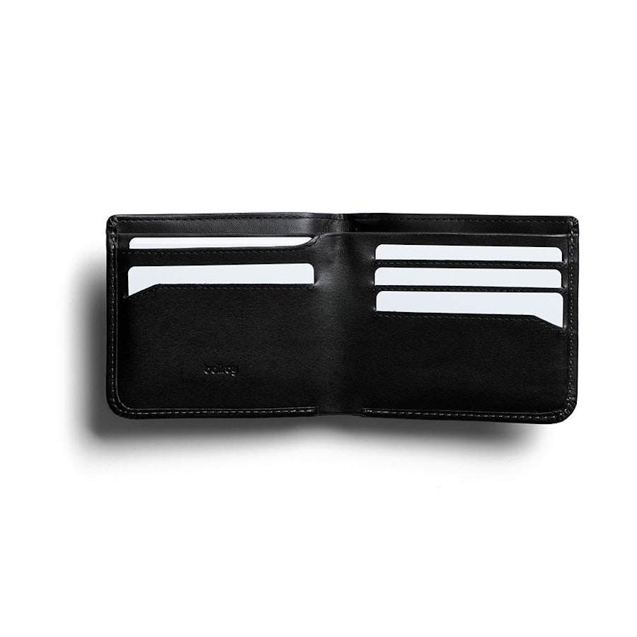 Bellroy RFID Hide & Seek HI Leather Wallet Black Black