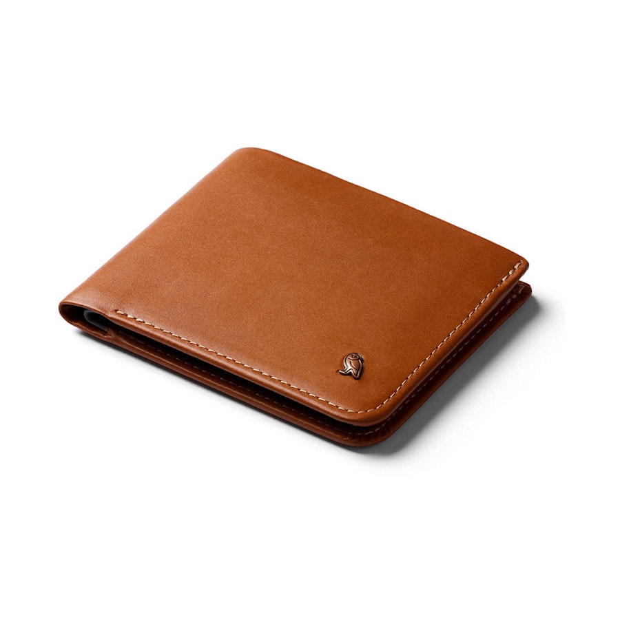Bellroy RFID Hide & Seek HI Leather Wallet Caramel Caramel
