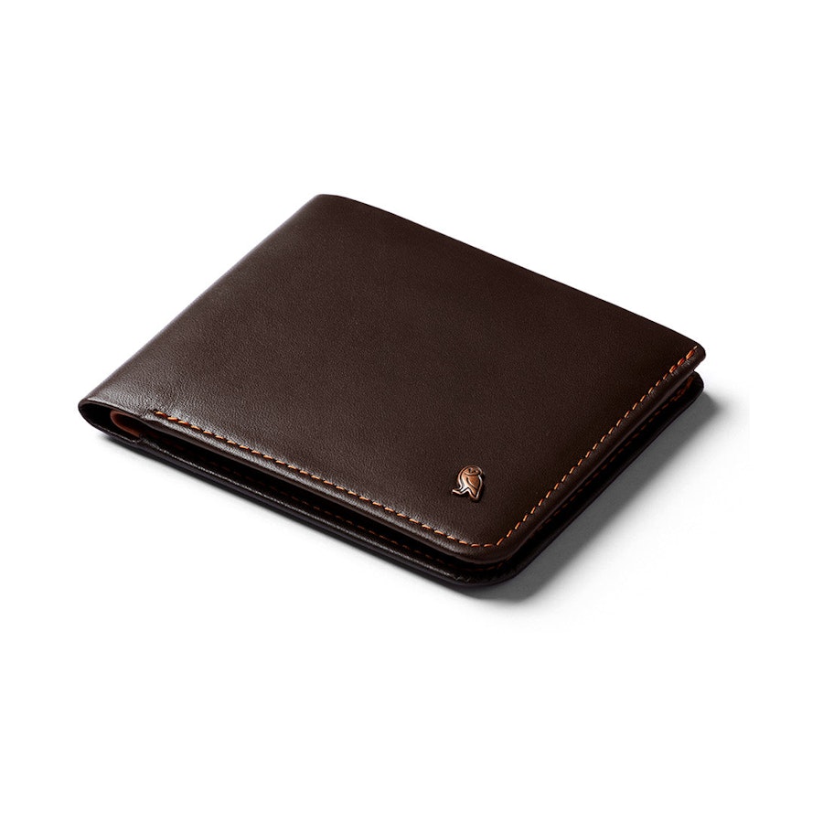 Bellroy RFID Hide & Seek HI Leather Wallet Java Java