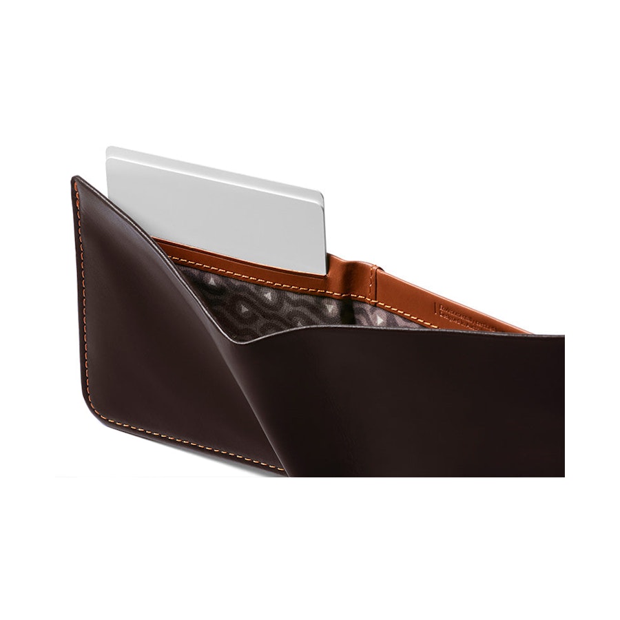 Bellroy RFID Hide & Seek HI Leather Wallet Java Java