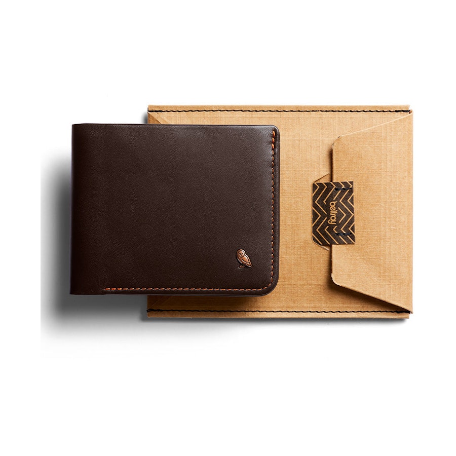 Bellroy RFID Hide & Seek HI Leather Wallet Java Java